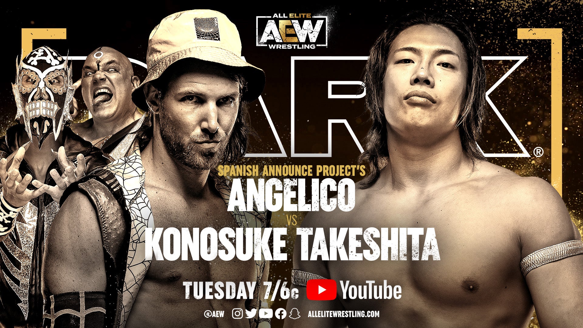 アンヘリコ vs 竹下幸之介』 | 試合動画配信 | WRESTLE UNIVERSE