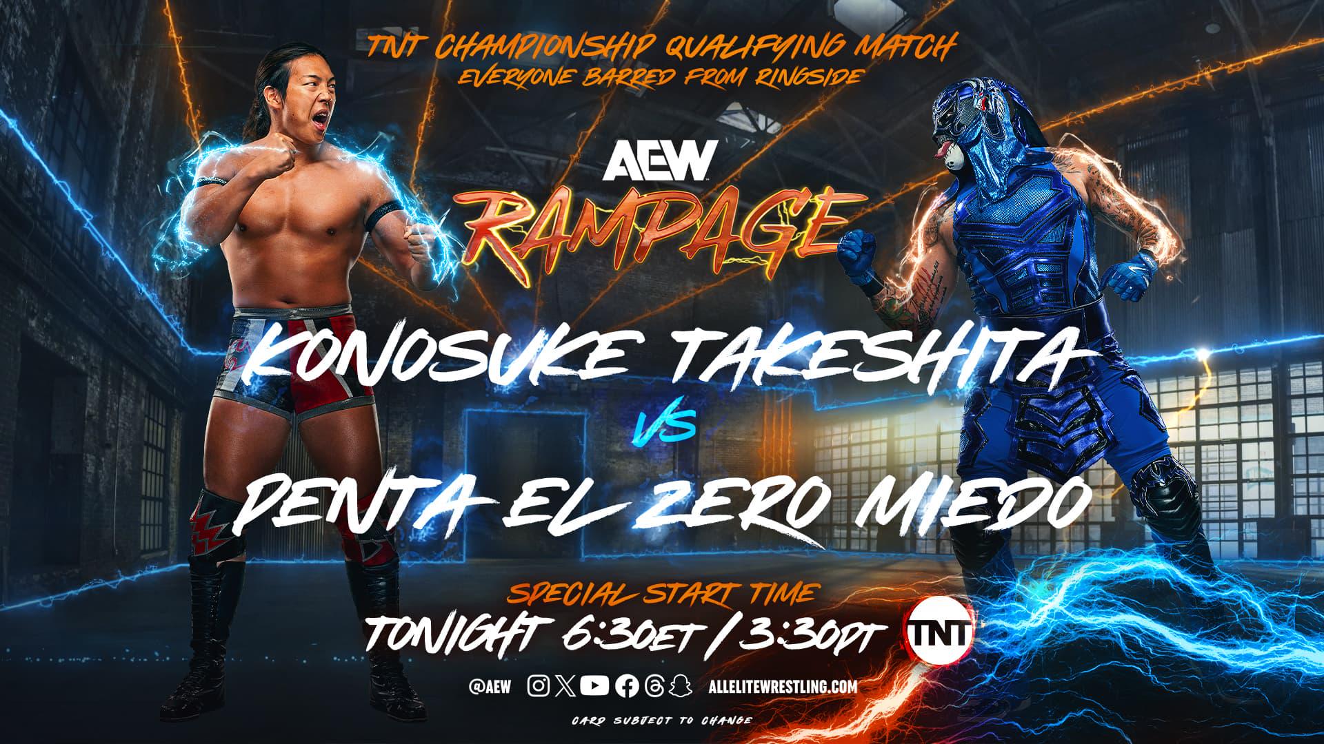 Konosuke Takeshita vs. Penta El Zero Miedo