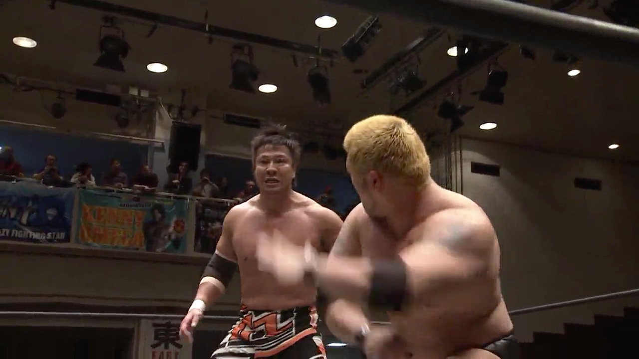 DDT・『高木三四郎＆天山広吉＆小島聡 vs 星誕期＆火野裕士＆佐々木