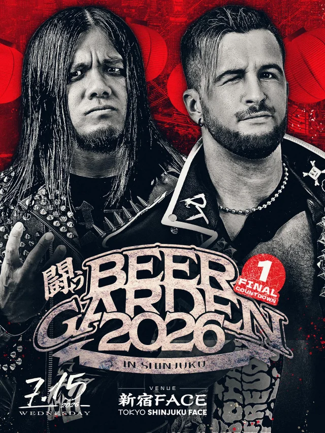 Fighting Beer Garden 2026 in SHINJUKU 【FINAL COUNTDOWN 1】
