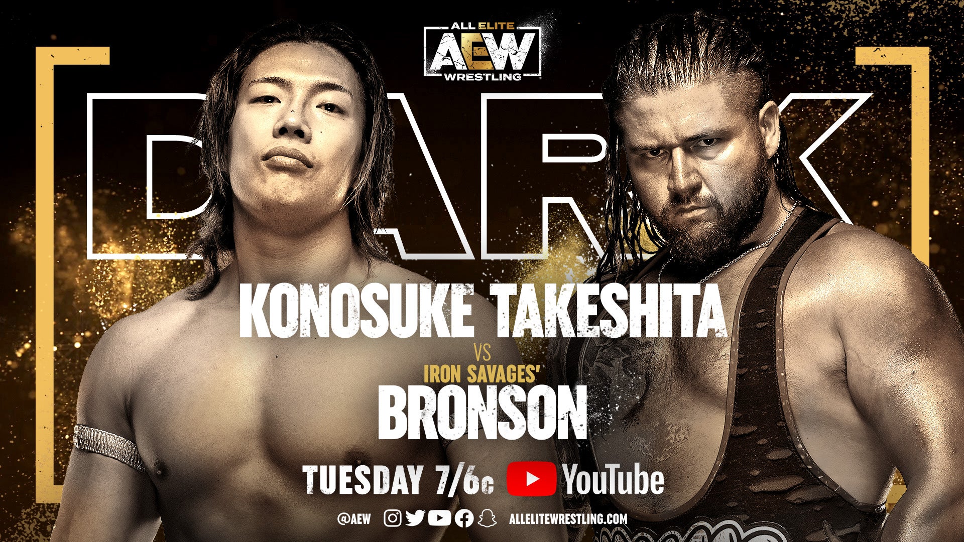 AEW 竹下幸之介 5000体限定 プロレス KONOSUKE TAK IbT6 竹下幸之介 vs ブロンソン』 | 試合動画配信 | WRESTLE UNIVERSE