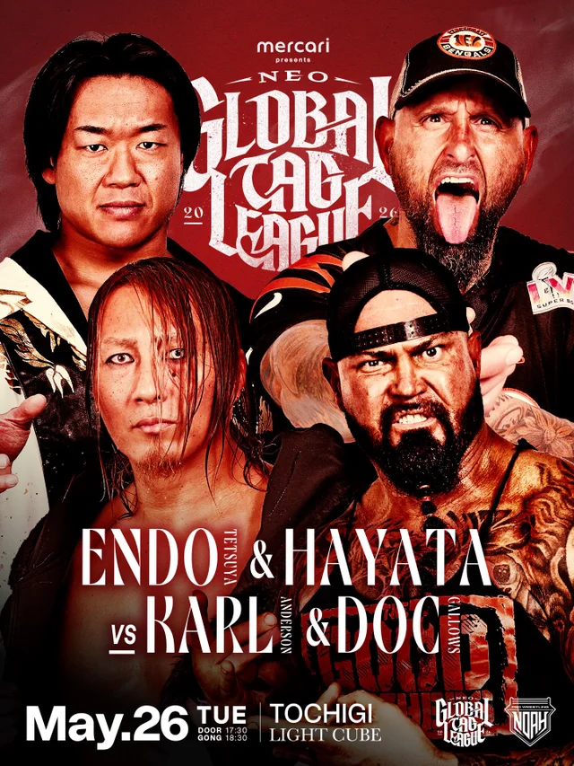 Mercari Presents NEO GLOBAL TAG LEAGUE 2026 | 05.26