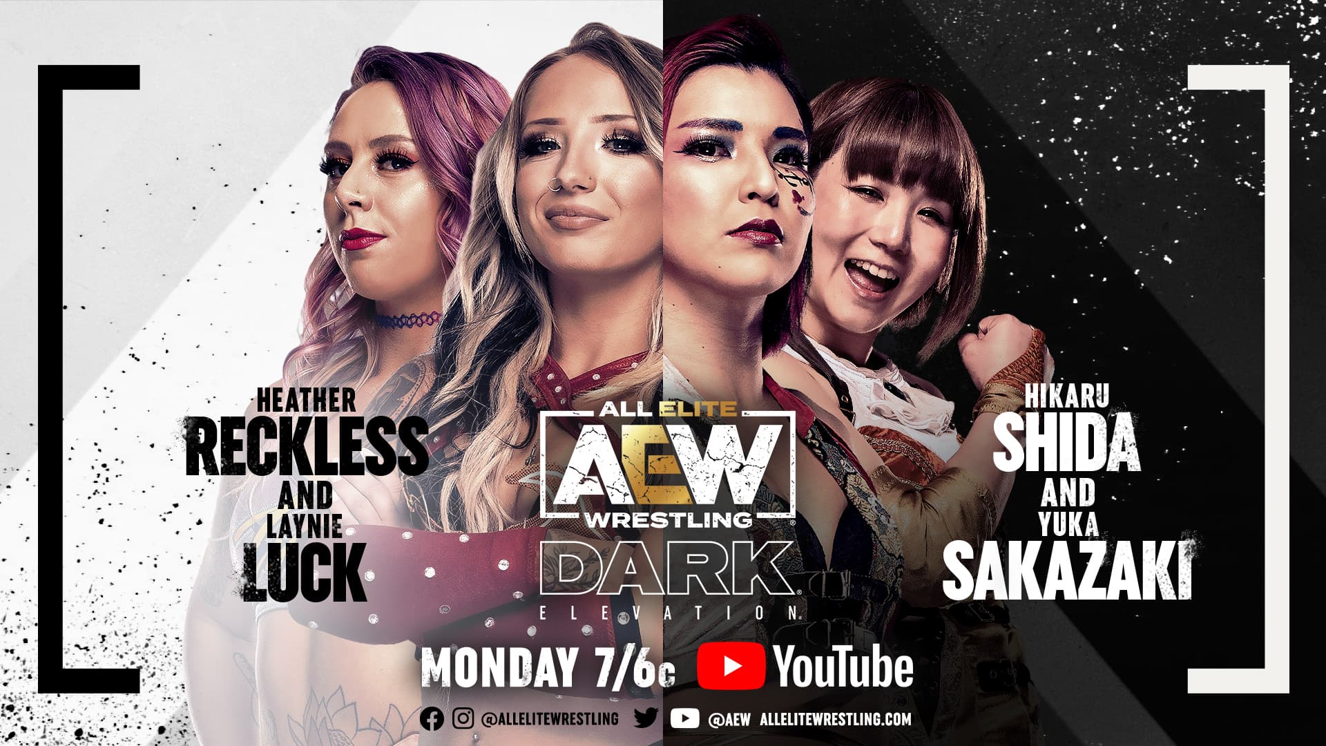 Hikaru Shida & Yuka Sakazaki vs defeated Heather Reckless & Laynie