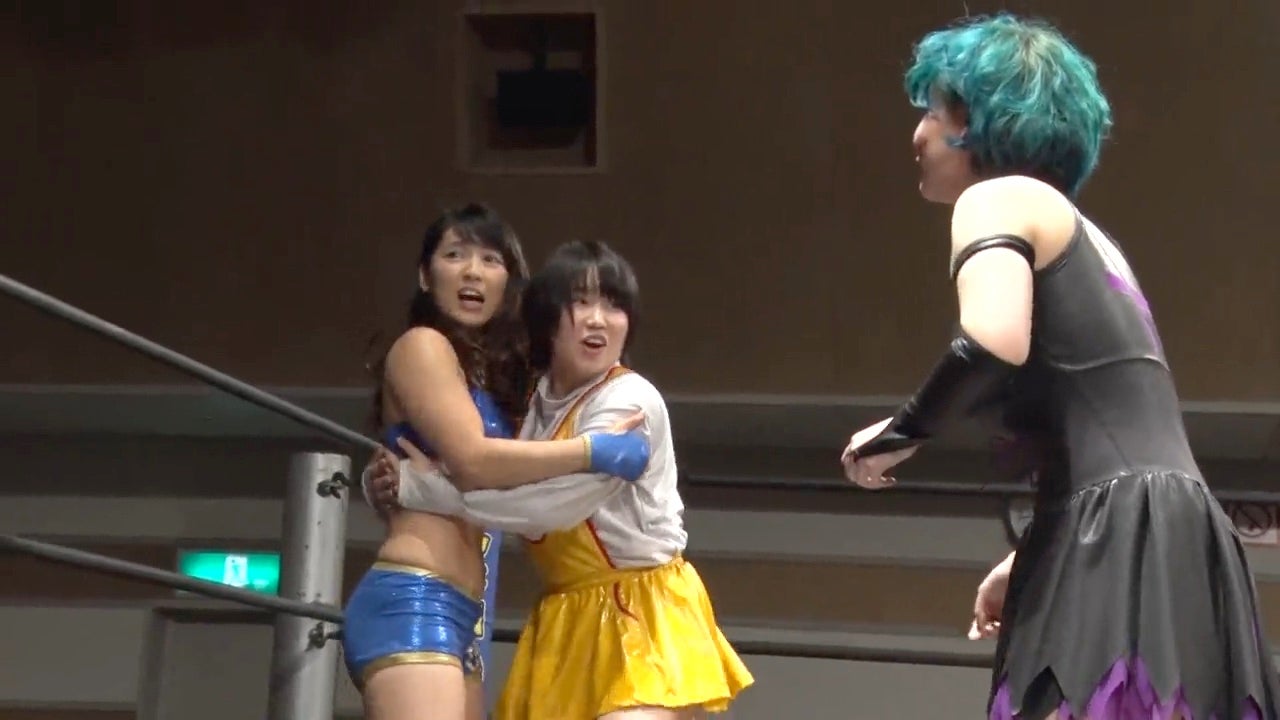 才木玲佳＆のどかおねえさん vs ミウラアカネ＆黒音まほ