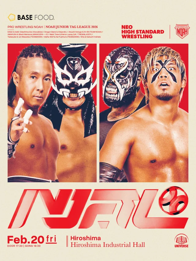 LETHAL ODYSSEY TOUR 2026 ～NOAH Jr. TAG LEAGUE 2026～｜2026.02.20